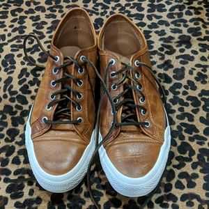 Mens Frye Leather Sneakers